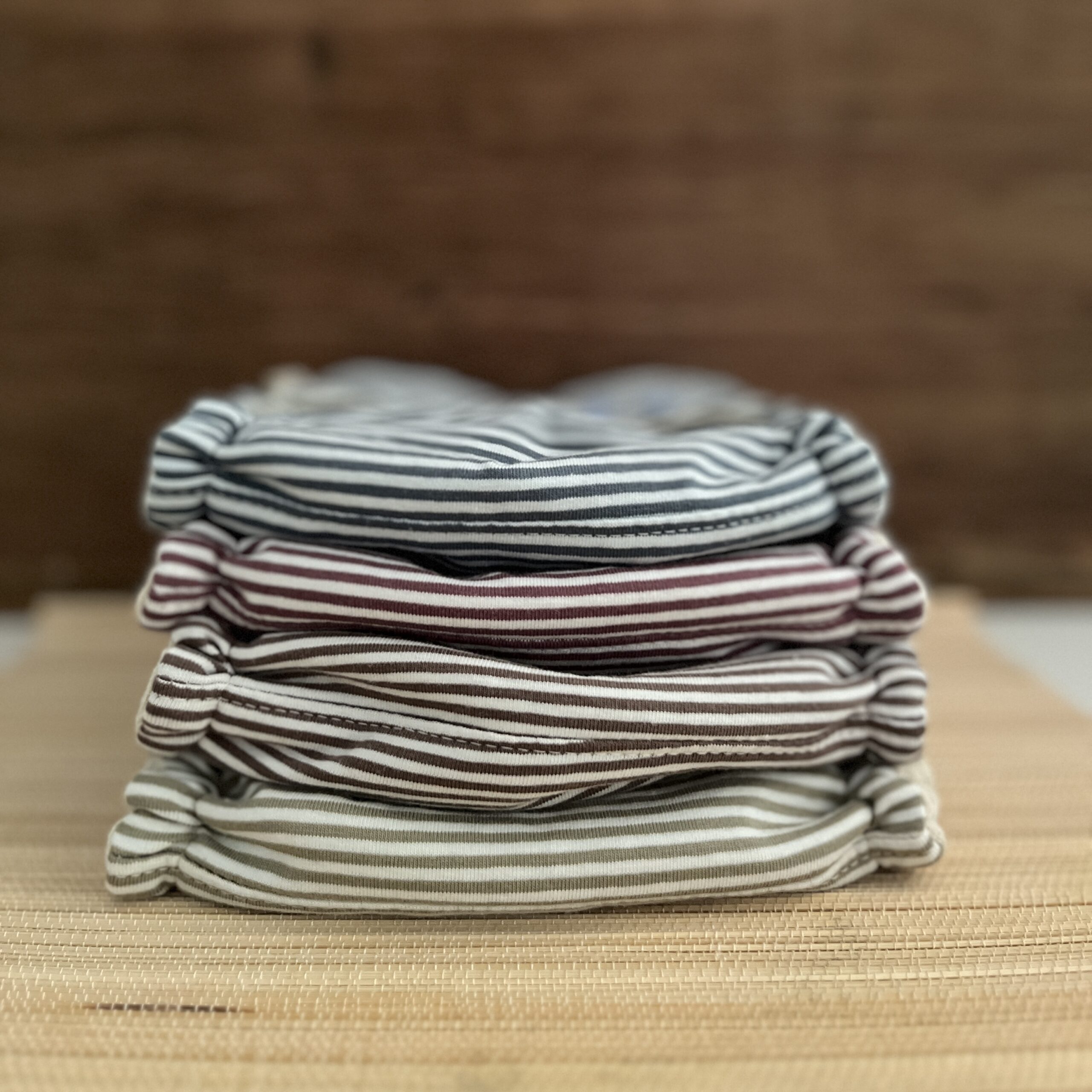 Wool cover stripes
